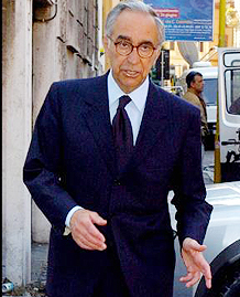 Franco Carraro, ex presidente FIGC